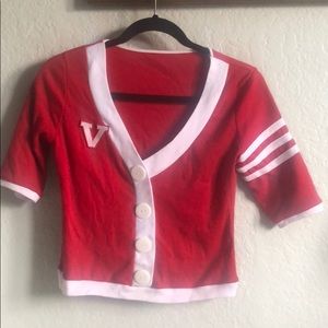 Varsity cheer sweater by Leg Avenue S/M